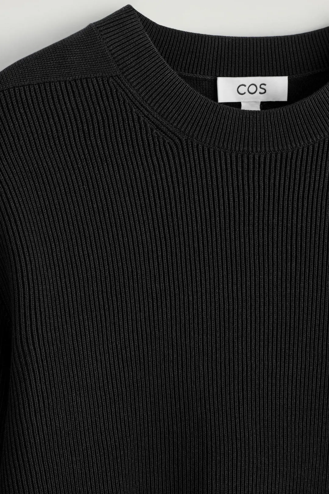 Свитер из хлопка с круглым вырезом, COS