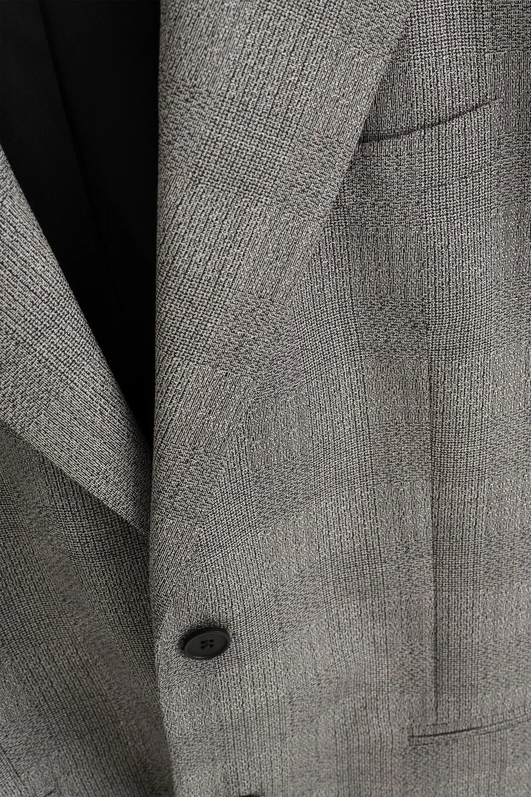 Пиджак свободного кроя из шерсти в клетку, COS