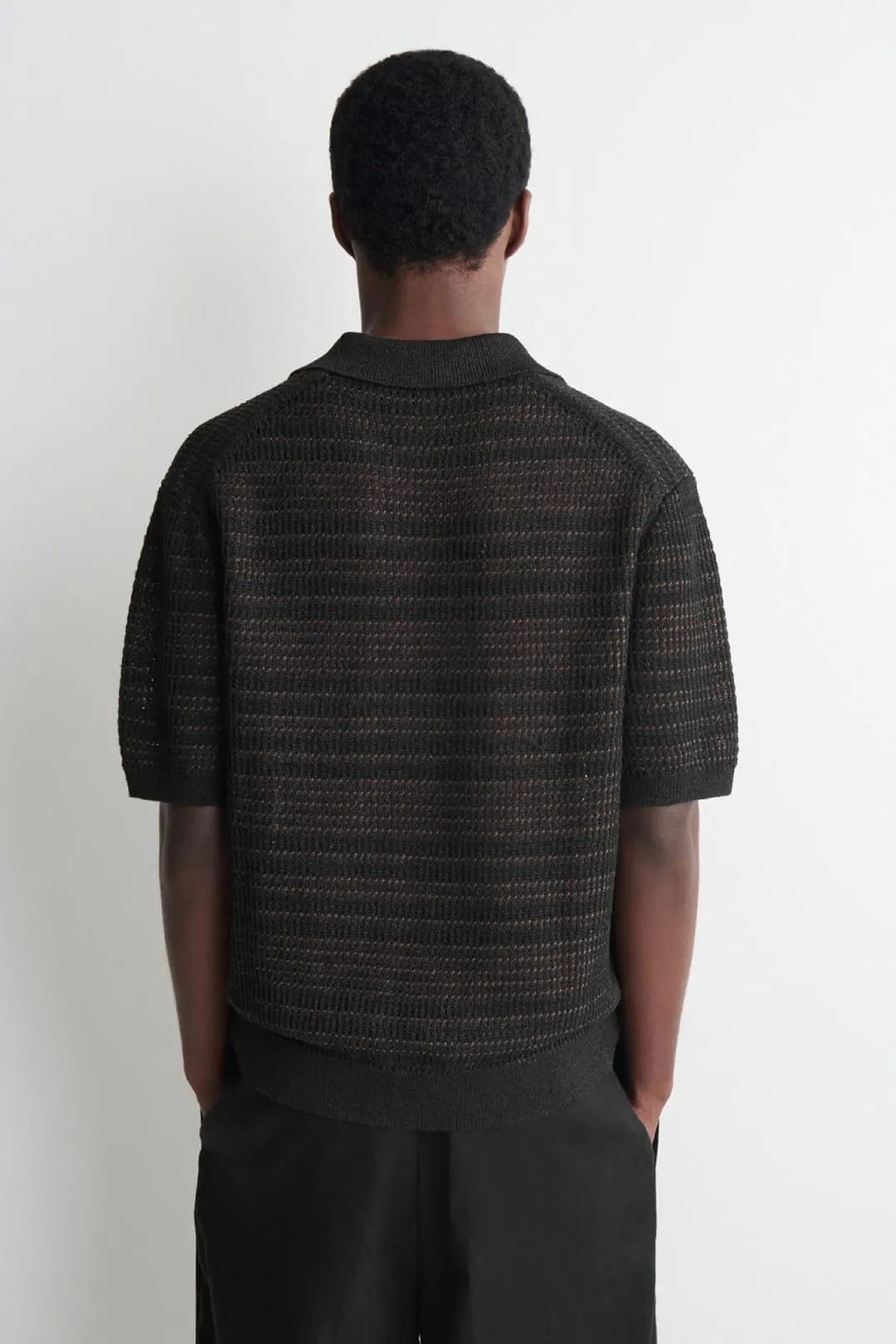 Поло свободного кроя в полоску, COS