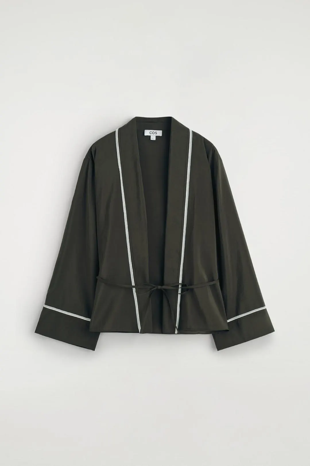 Кардиган-топ свободного кроя на завязках, COS