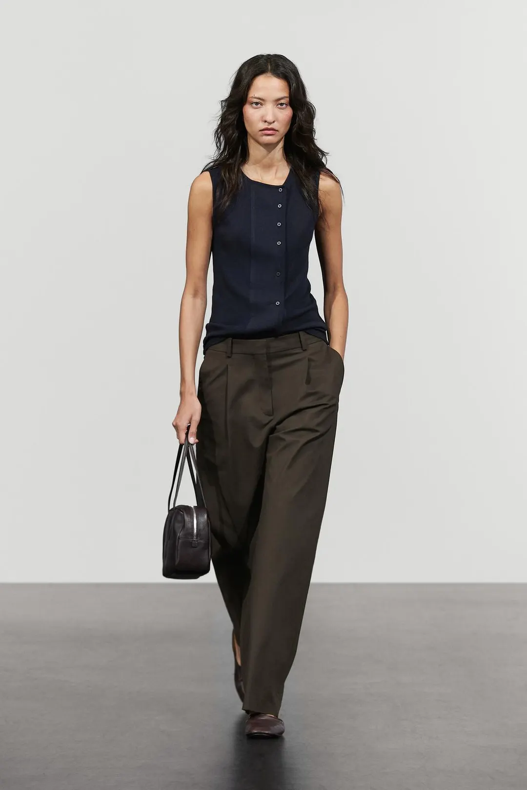Футболка из смесового хлопка с планкой на пуговицах, Massimo Dutti