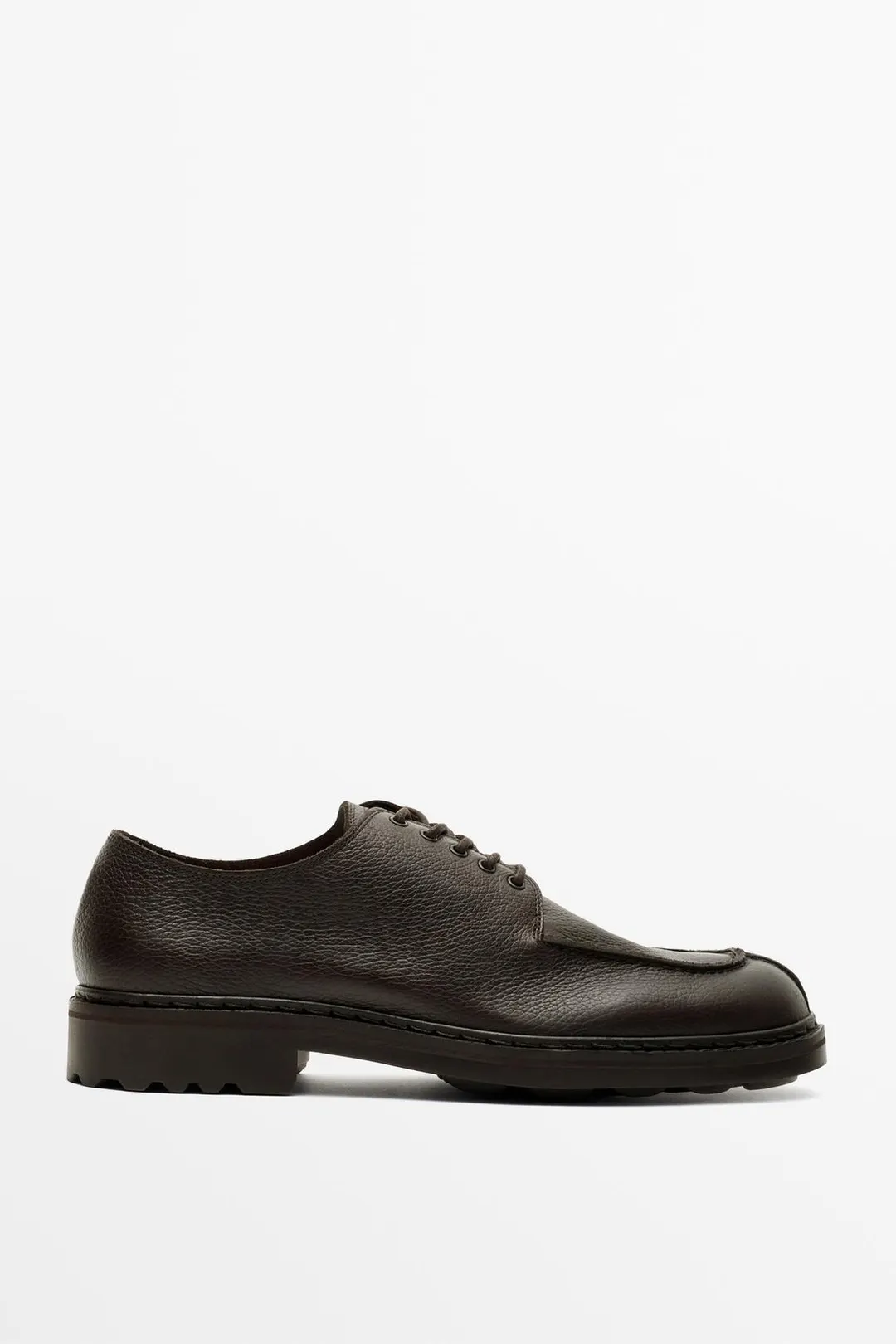 Кожаные туфли дерби, Massimo Dutti