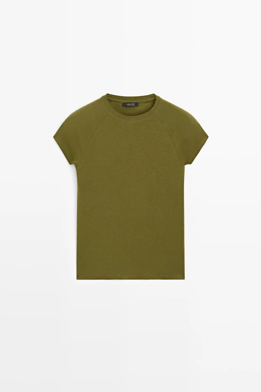 Футболка с короткими рукавами реглан, Massimo Dutti