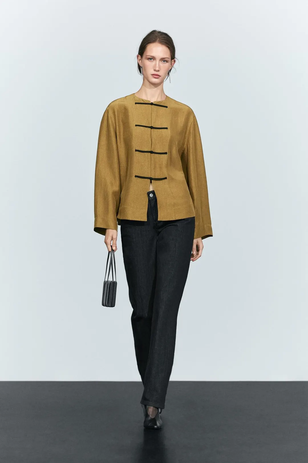 Прямые джинсы с низкой посадкой, Massimo Dutti