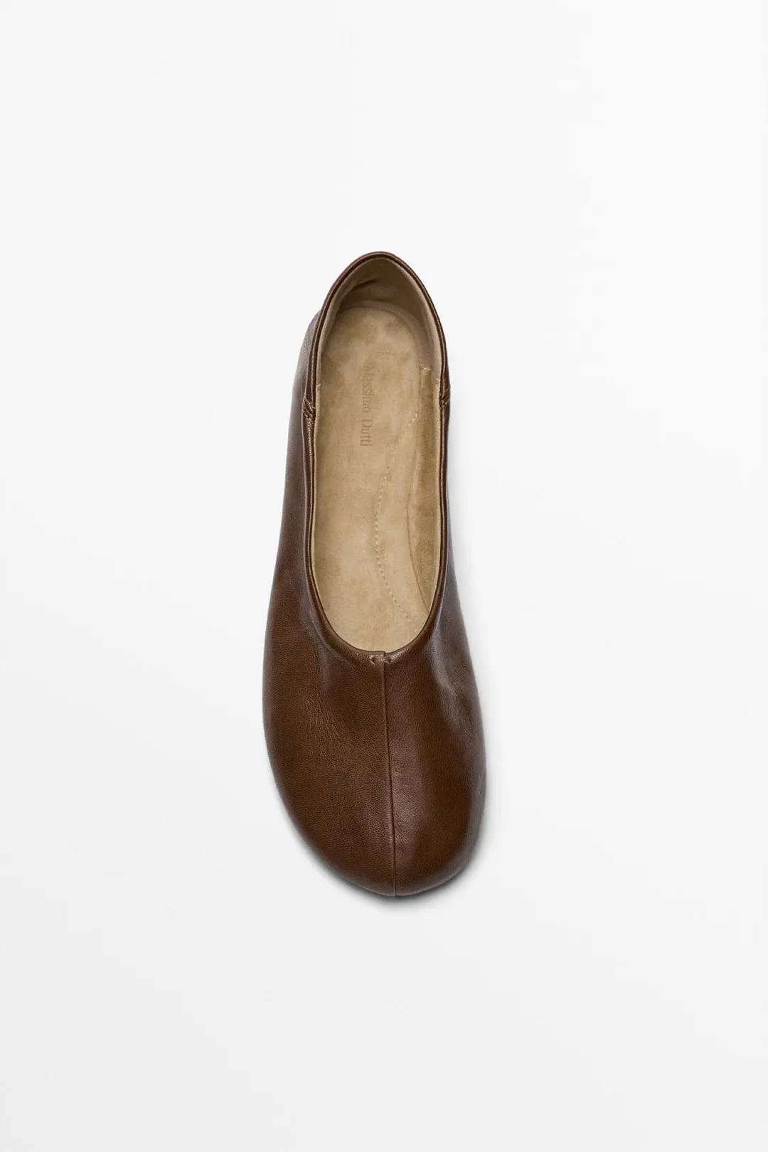 Балетки из мягкой кожи, Massimo Dutti