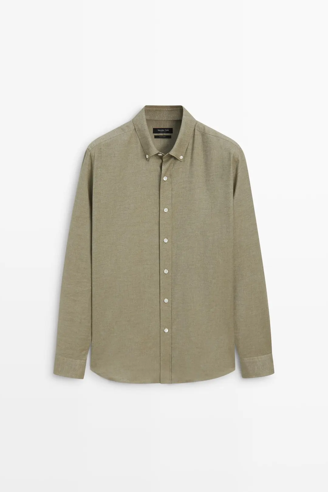 Рубашка стандартного кроя из 100% хлопка, Massimo Dutti