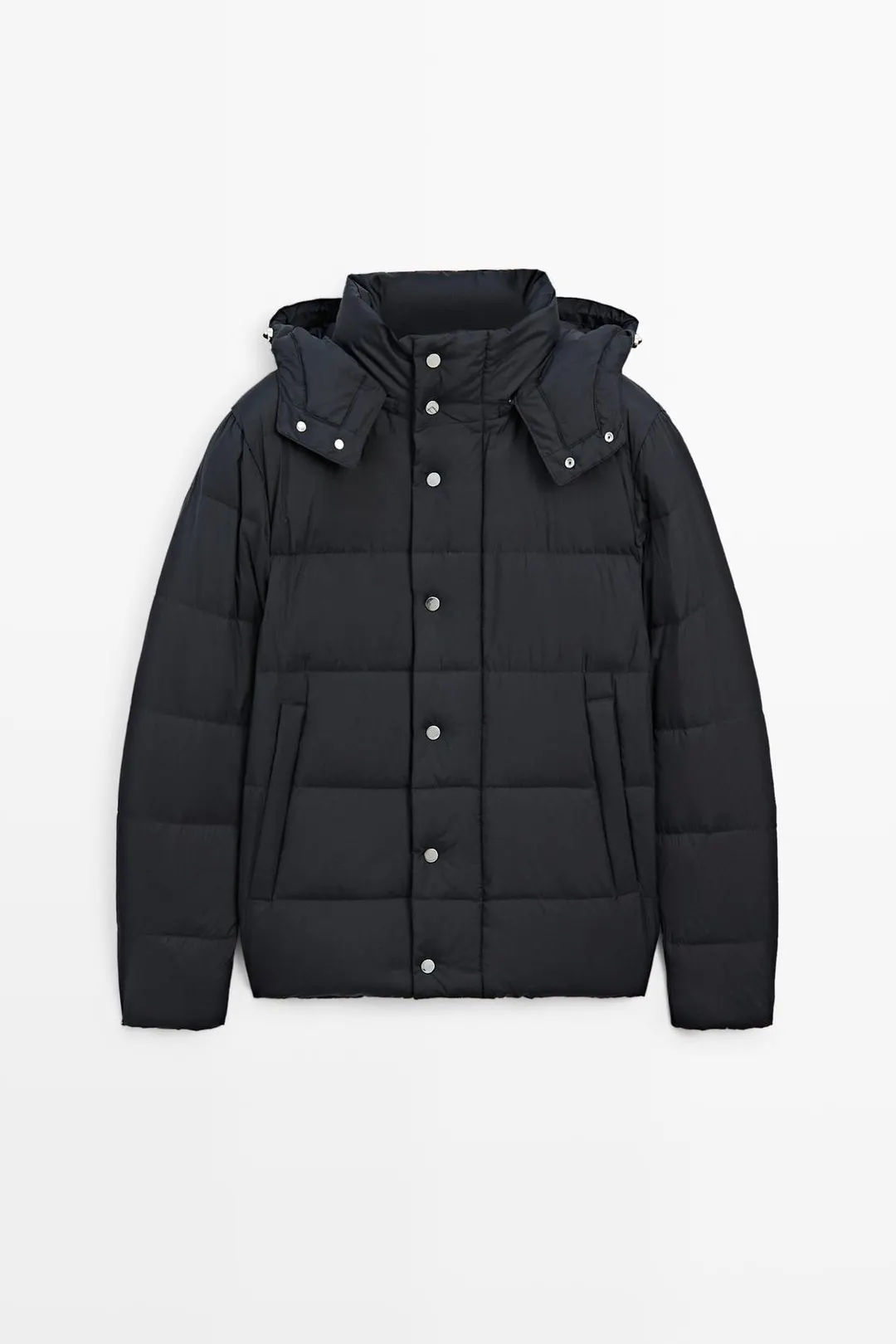 Пуховик с капюшоном, Massimo Dutti
