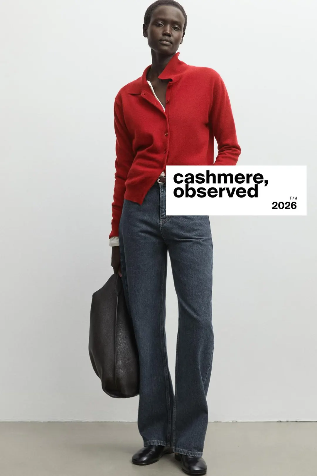 Кардиган вязаный с воротником поло из 100% кашемира, Massimo Dutti