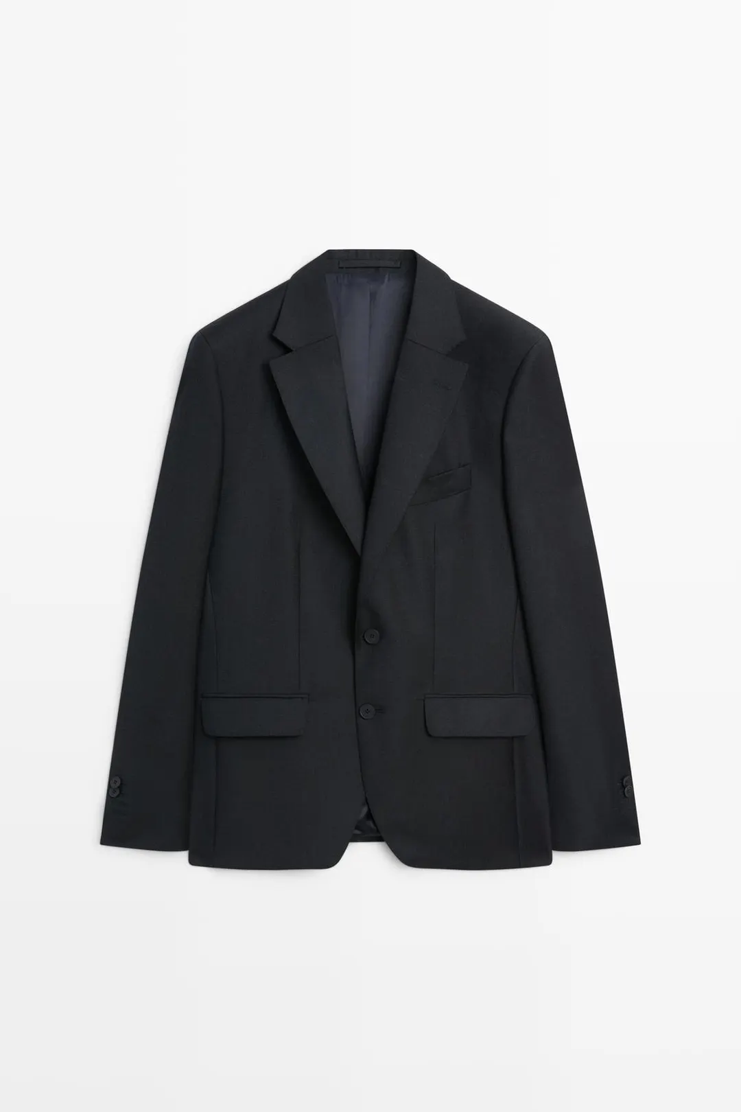 Костюмный пиджак из 100% шерсти, Massimo Dutti
