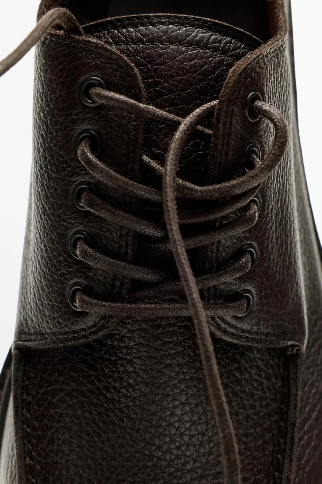Кожаные туфли дерби, Massimo Dutti