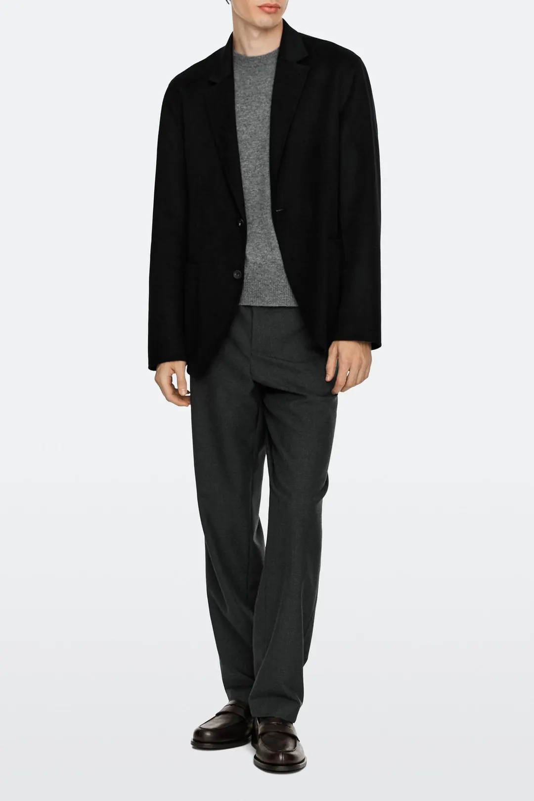 Лоферы из мягкой кожи, Massimo Dutti