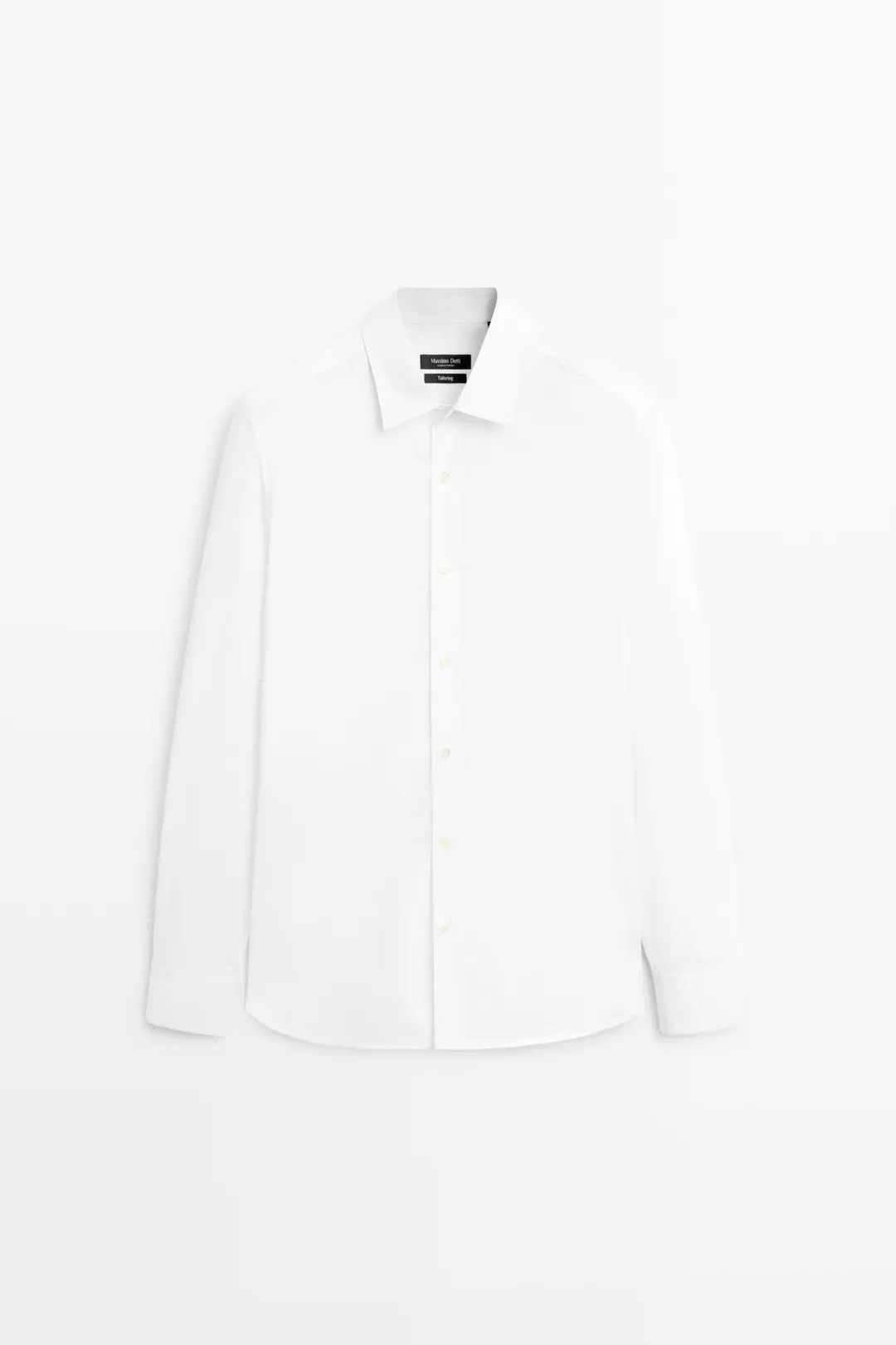 Рубашка свободного кроя из 100% хлопка, Massimo Dutti
