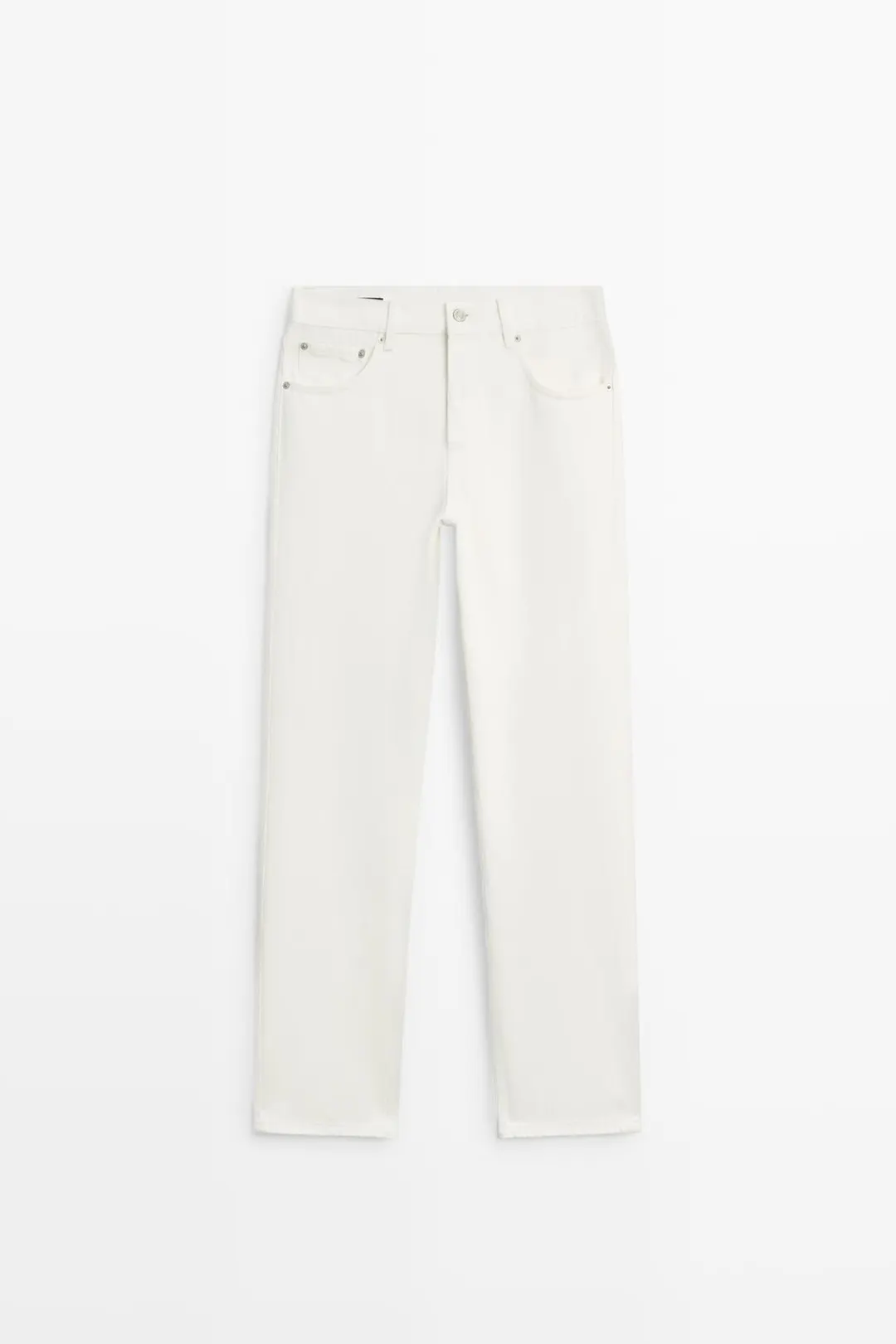 Джинсы прямого кроя со средней посадкой, Massimo Dutti