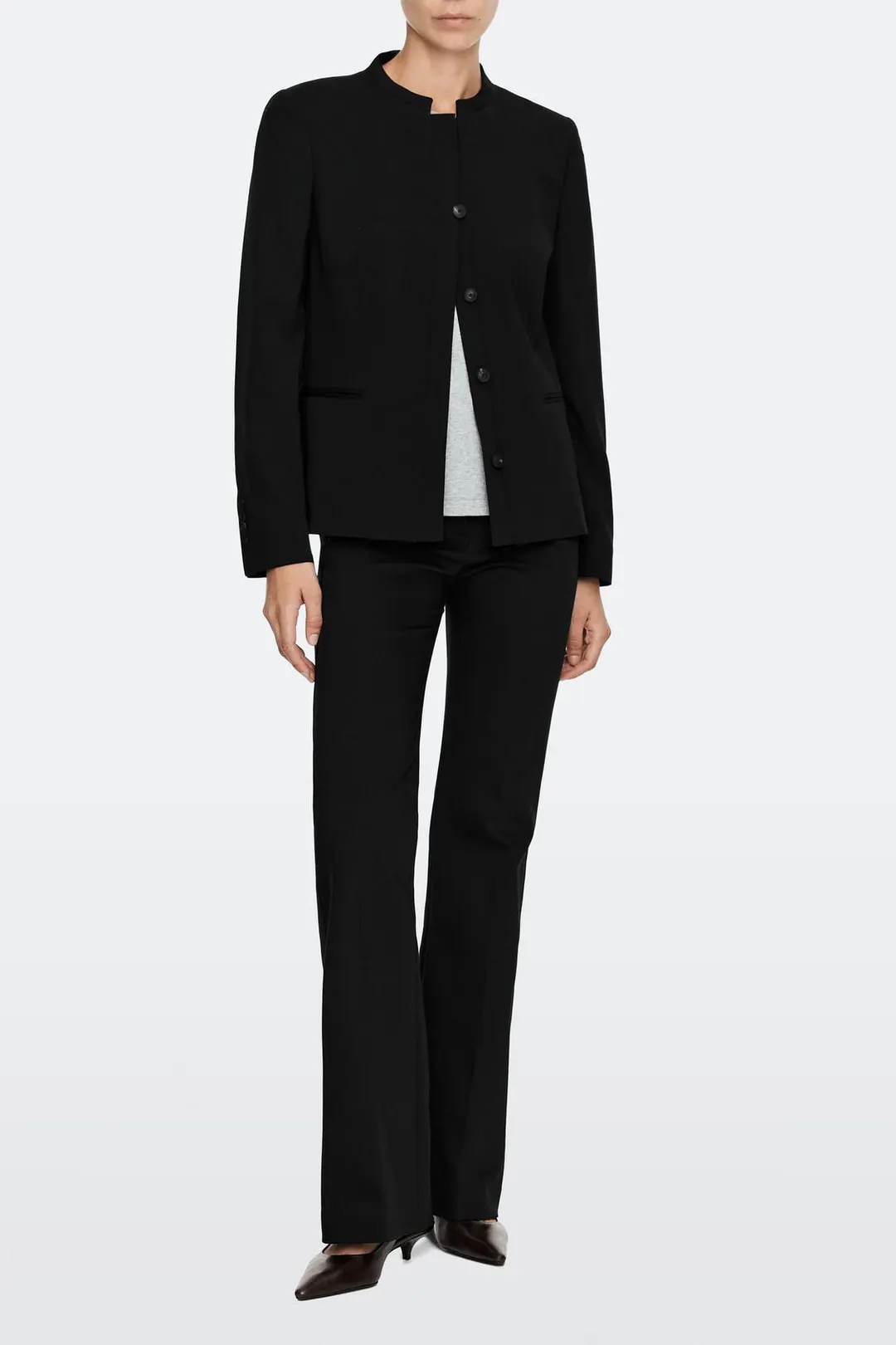 Туфли с открытой пяткой на каблуке, Massimo Dutti