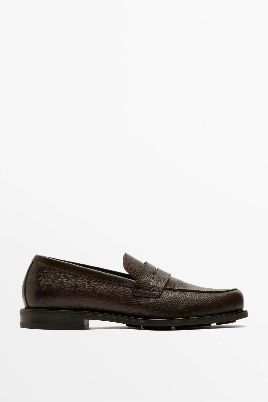 Лоферы из мягкой кожи, Massimo Dutti