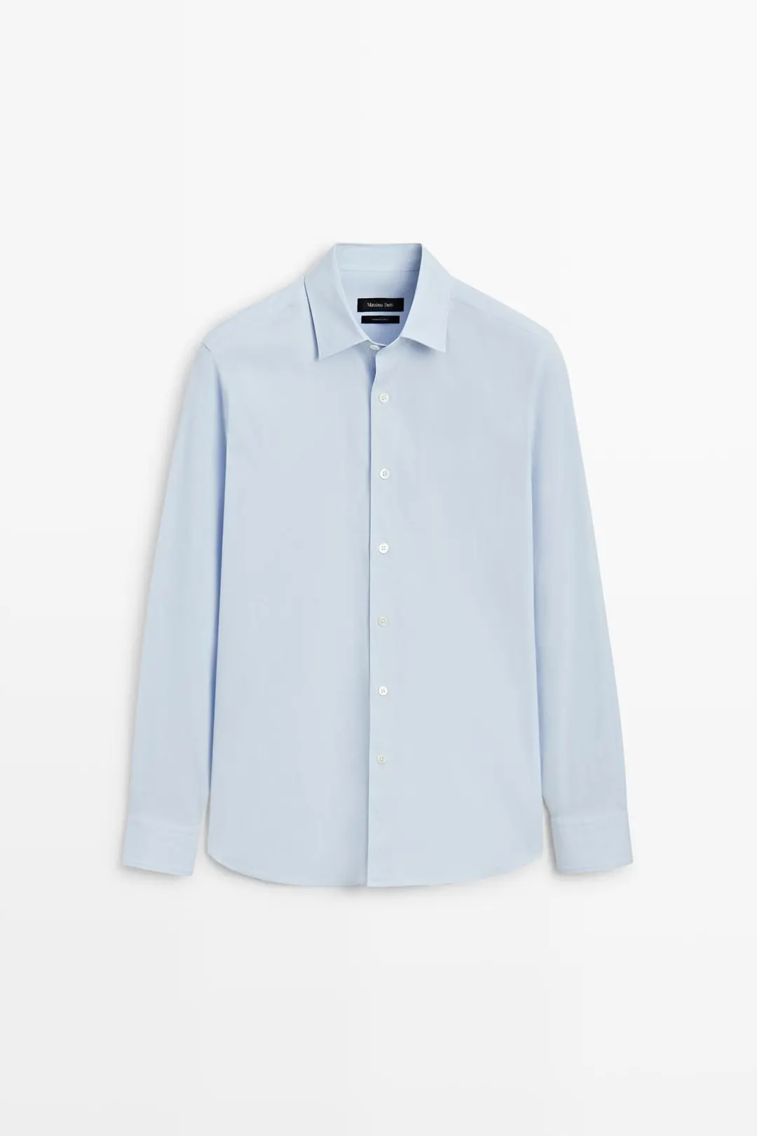 Рубашка стандартного кроя из эластичного хлопка, Massimo Dutti