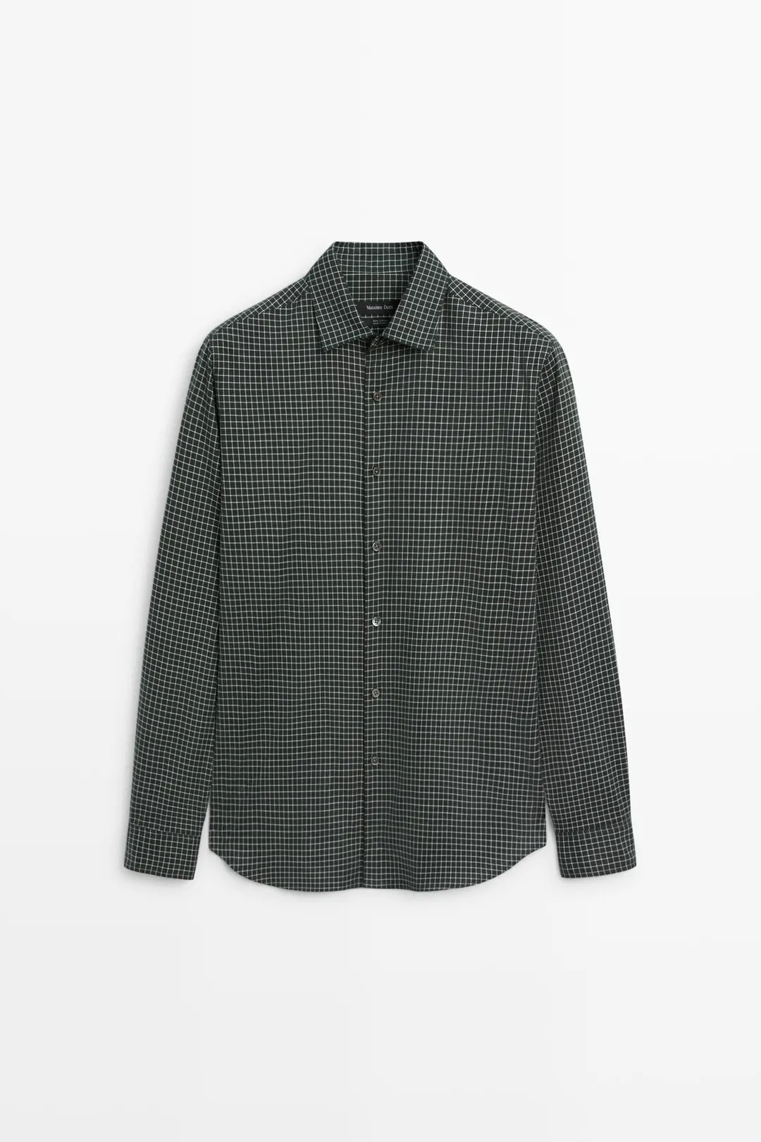 Рубашка стандартного кроя из 100% хлопка, Massimo Dutti