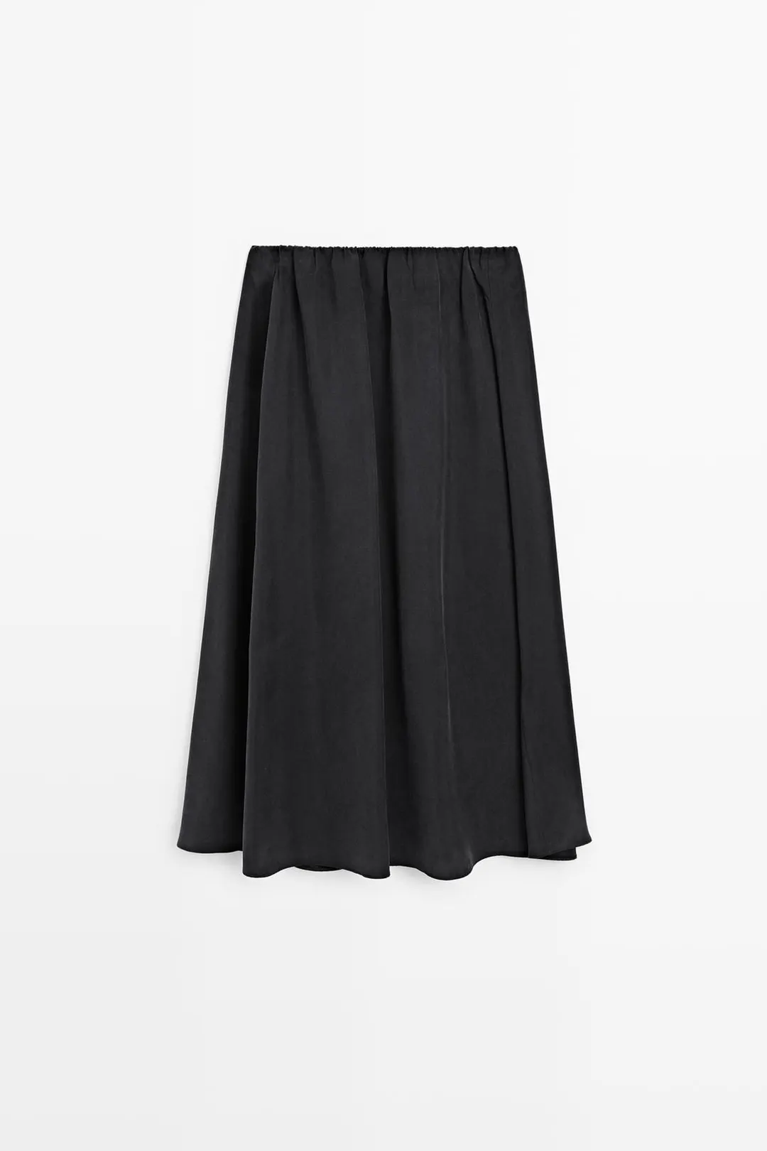 Объемная юбка миди, Massimo Dutti