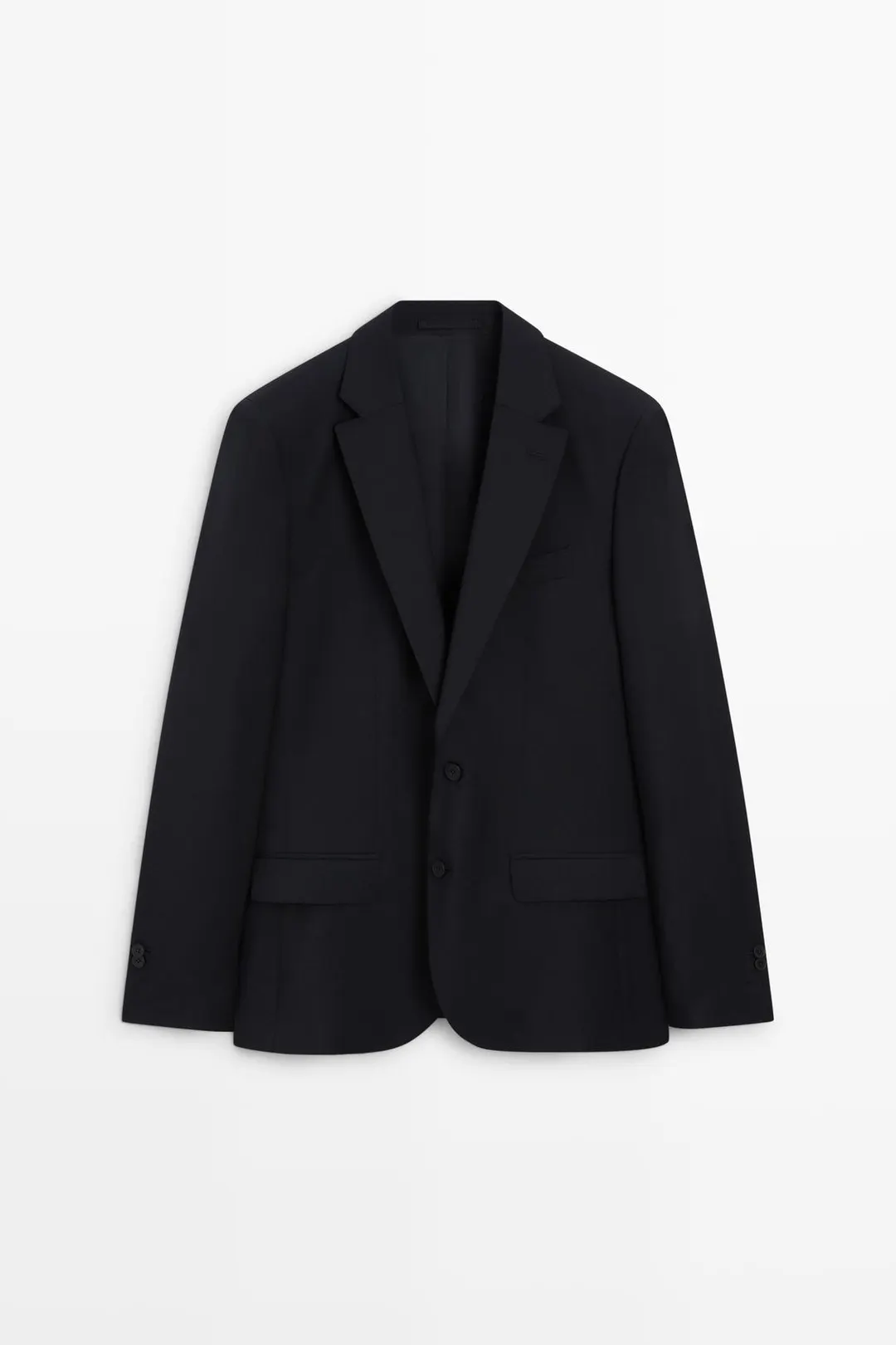 Костюмный пиджак из 100% шерсти, Massimo Dutti