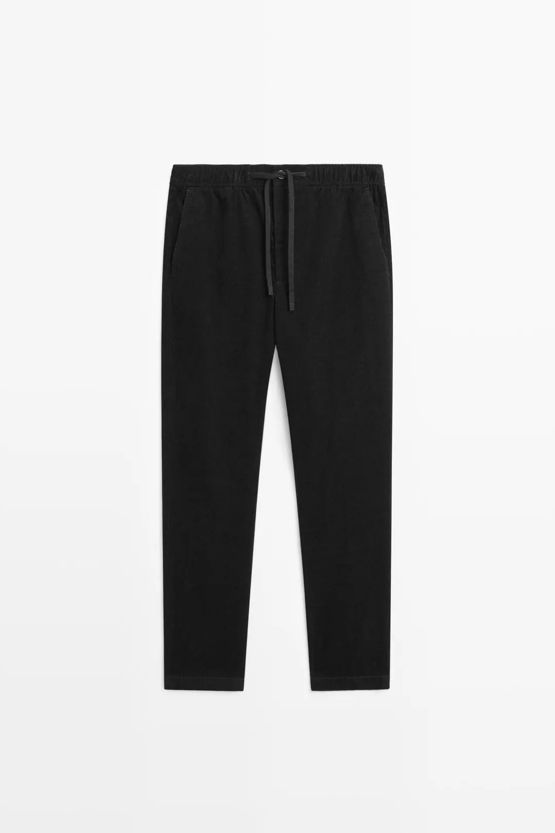 Вельветовые брюки-джоггеры, Massimo Dutti