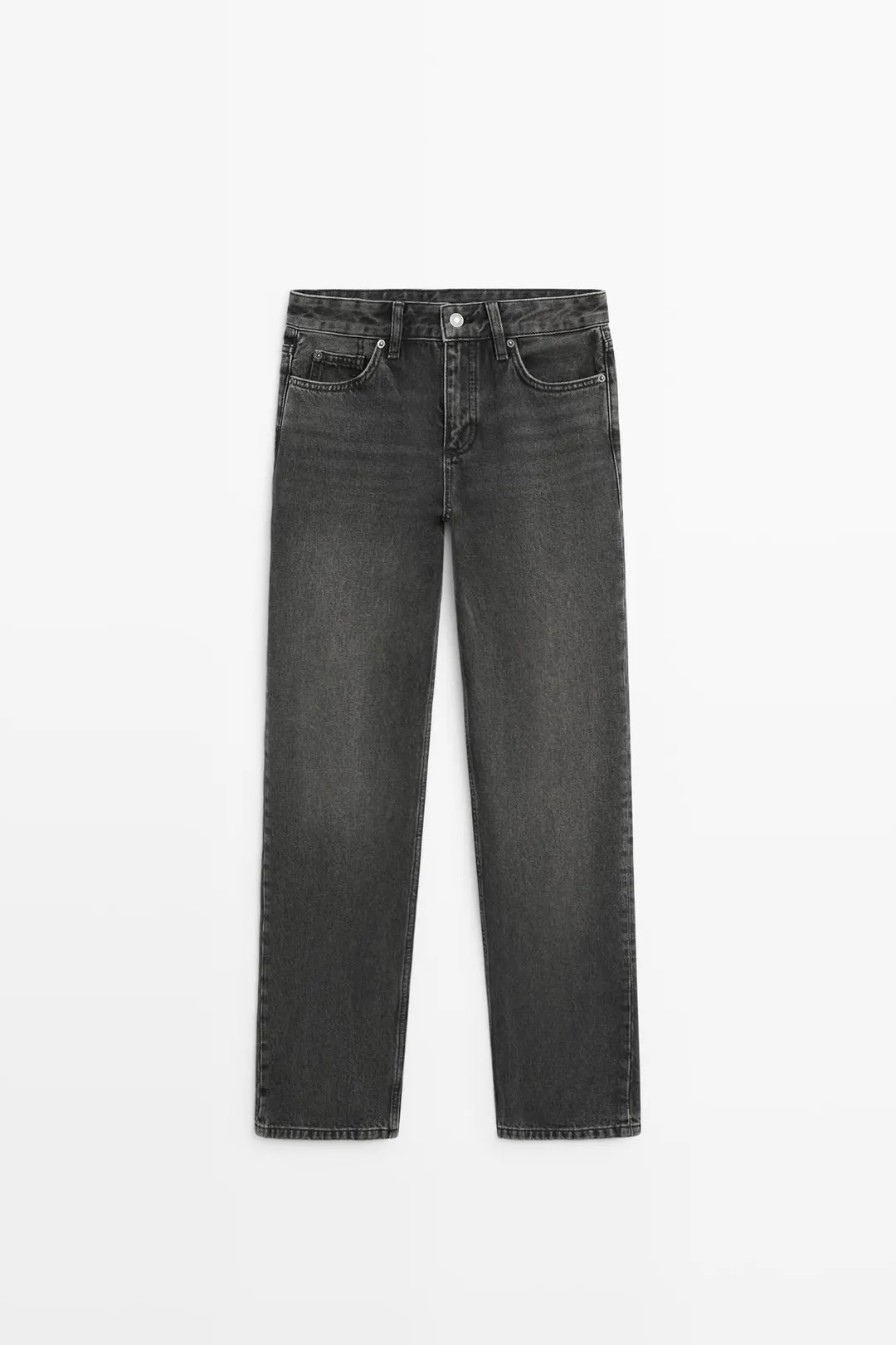 Прямые джинсы с низкой посадкой, Massimo Dutti
