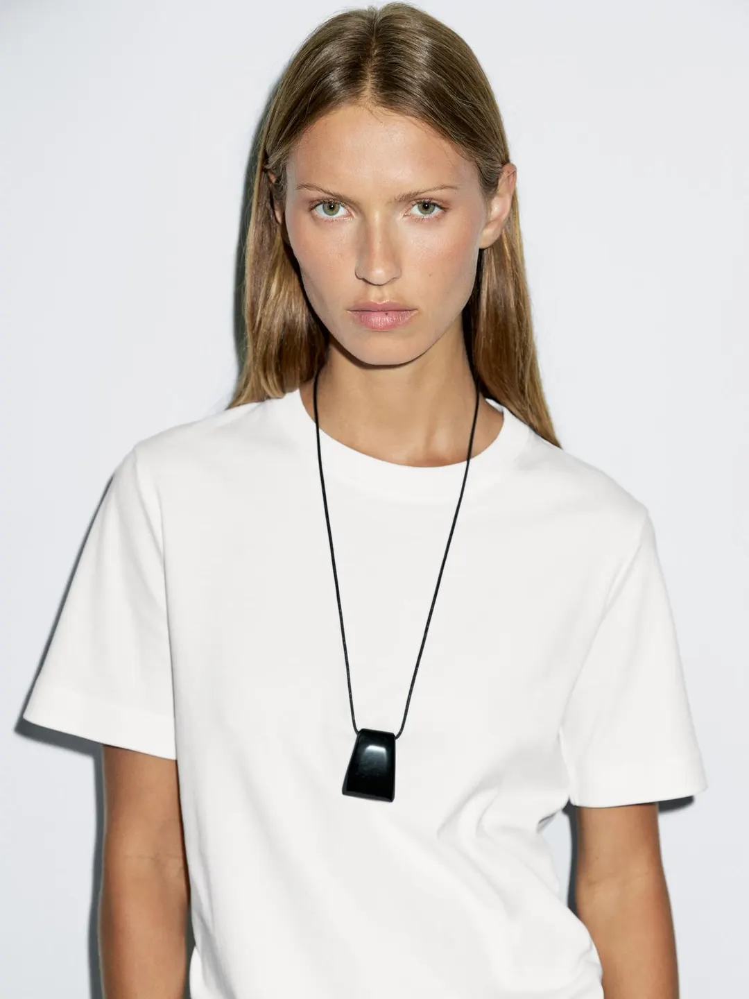 Футболка из интерлока с короткими рукавами, Massimo Dutti