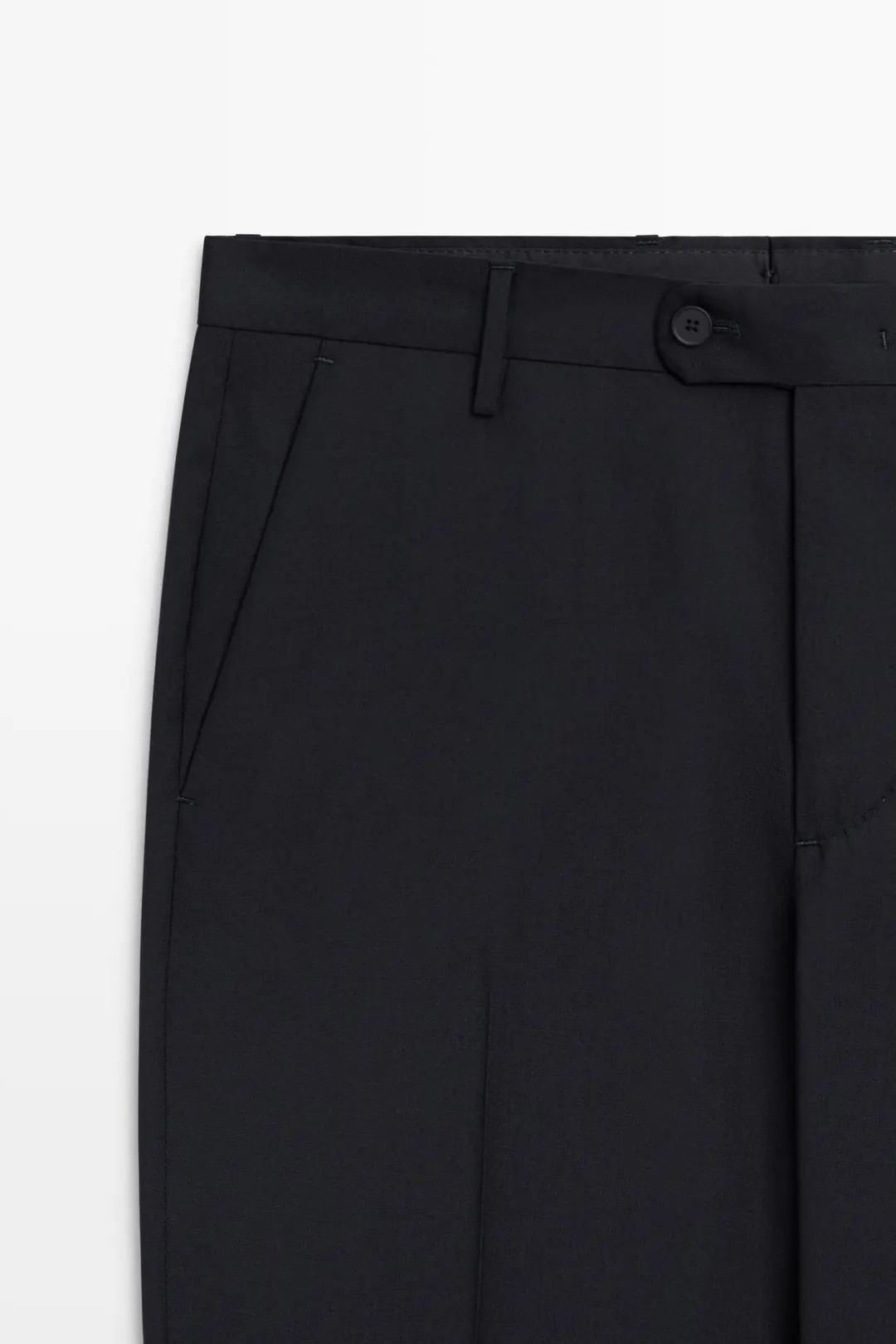 Шерстяные костюмные брюки, Massimo Dutti