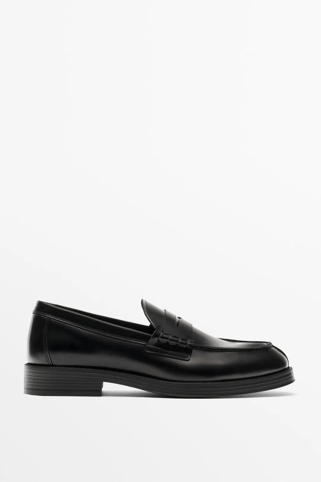 Кожаные пенни-лоферы, Massimo Dutti