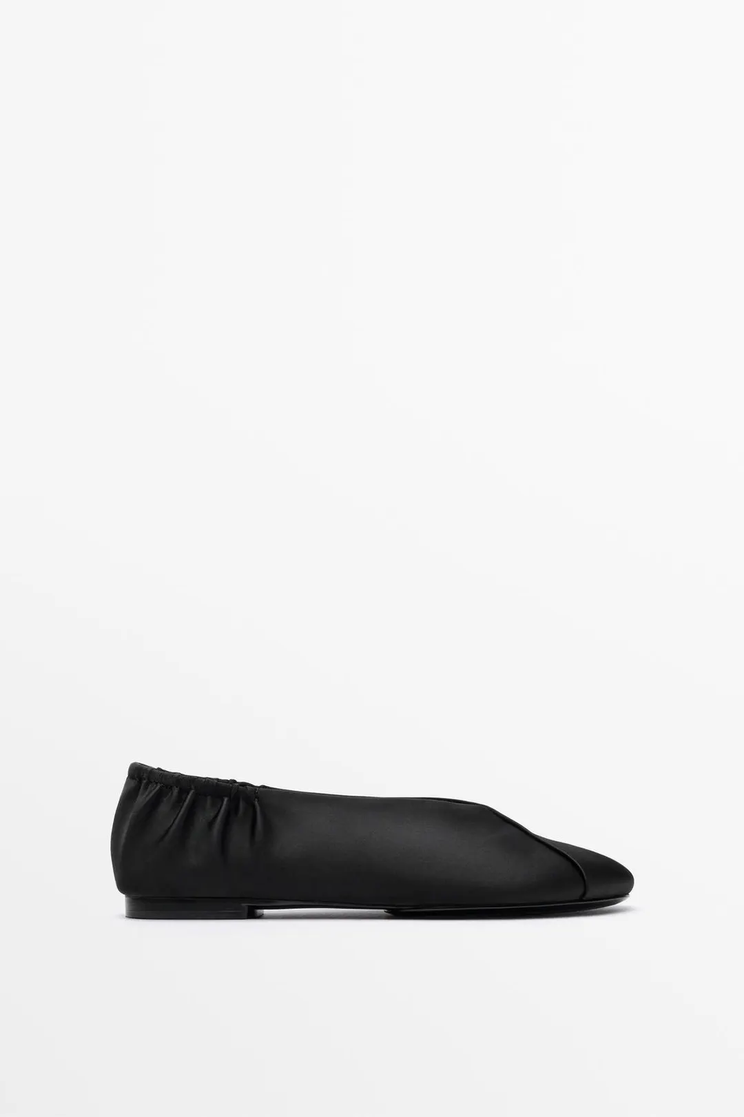 Балетки с перекрестными ремешками, Massimo Dutti