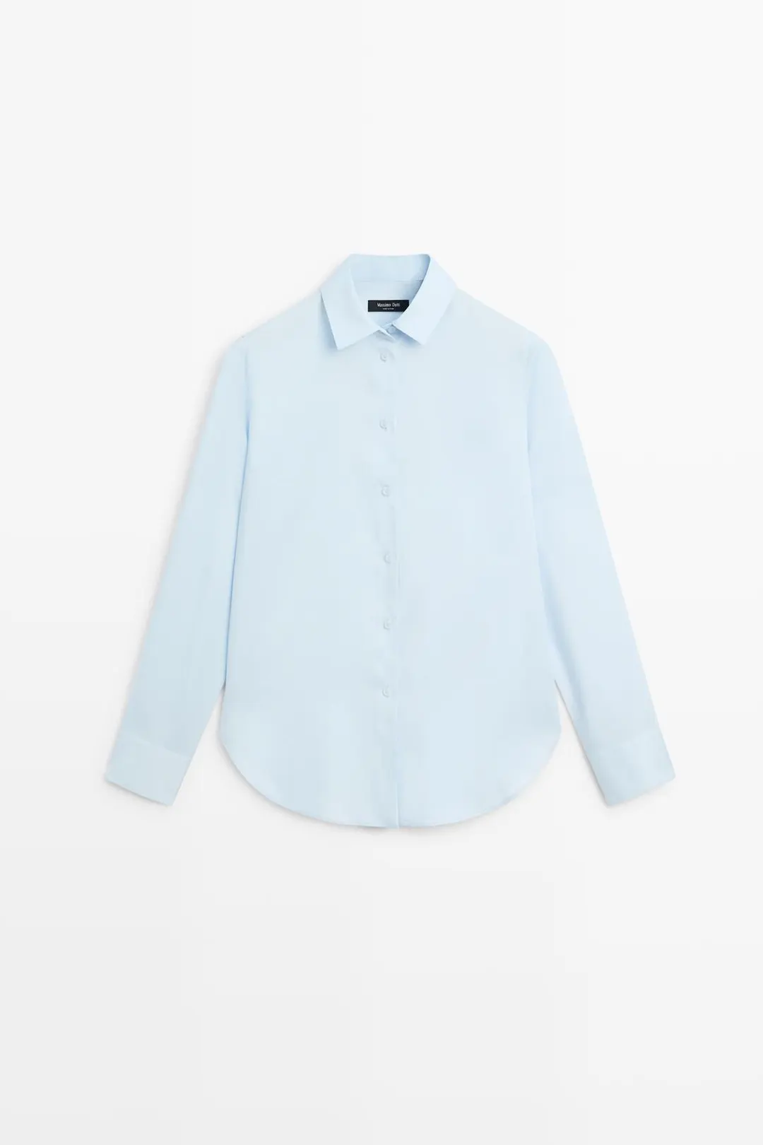 Струящаяся рубашка из лиоцелла, Massimo Dutti