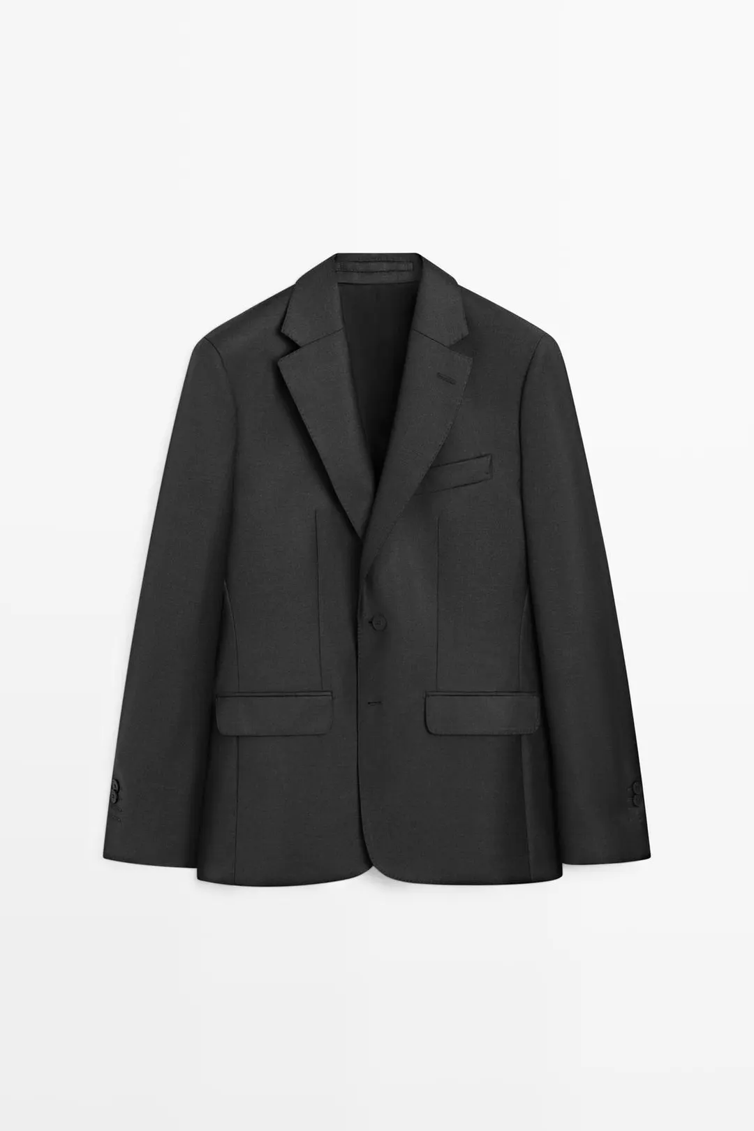 Костюмный пиджак из 100% холодной шерсти, Massimo Dutti