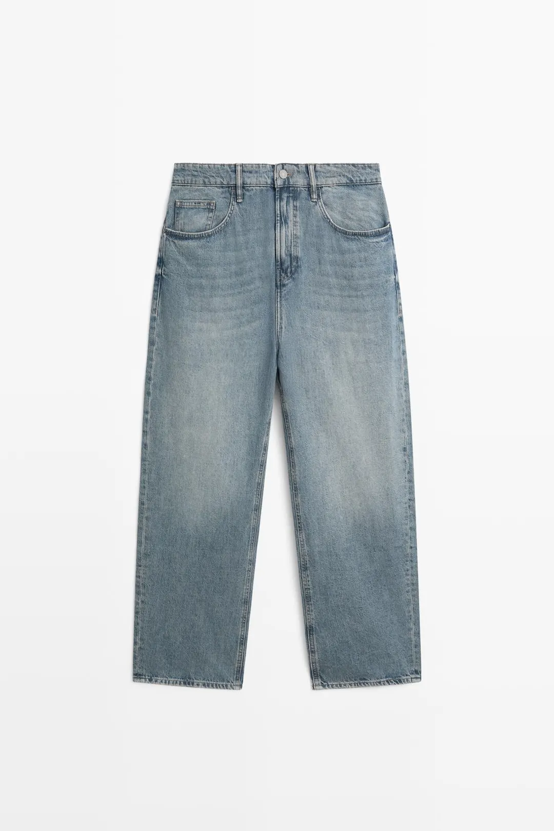Джинсы бочкообразного кроя, Massimo Dutti