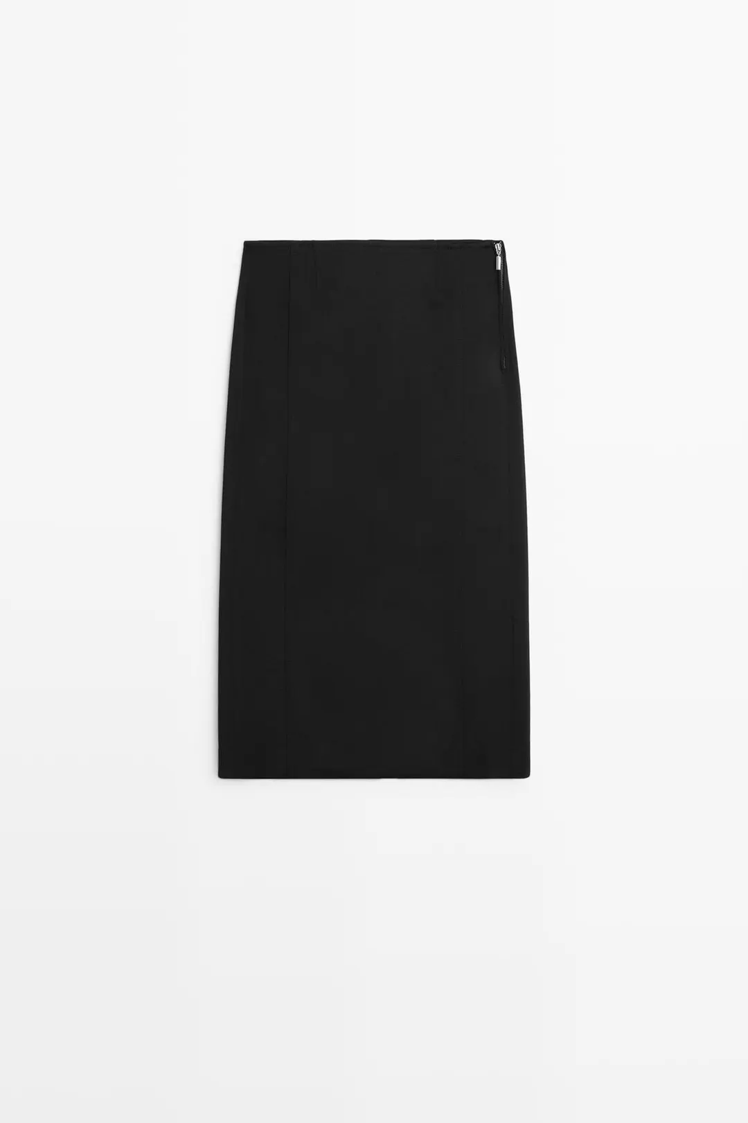 Юбка миди прямого кроя, Massimo Dutti