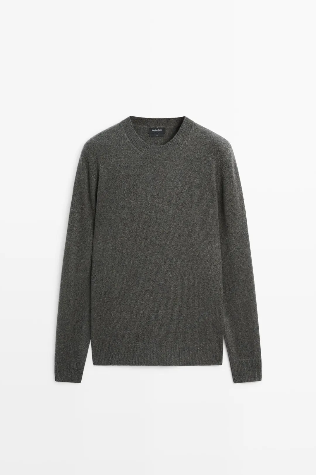 Свитер из 100% шерсти из пряжи мулине, Massimo Dutti