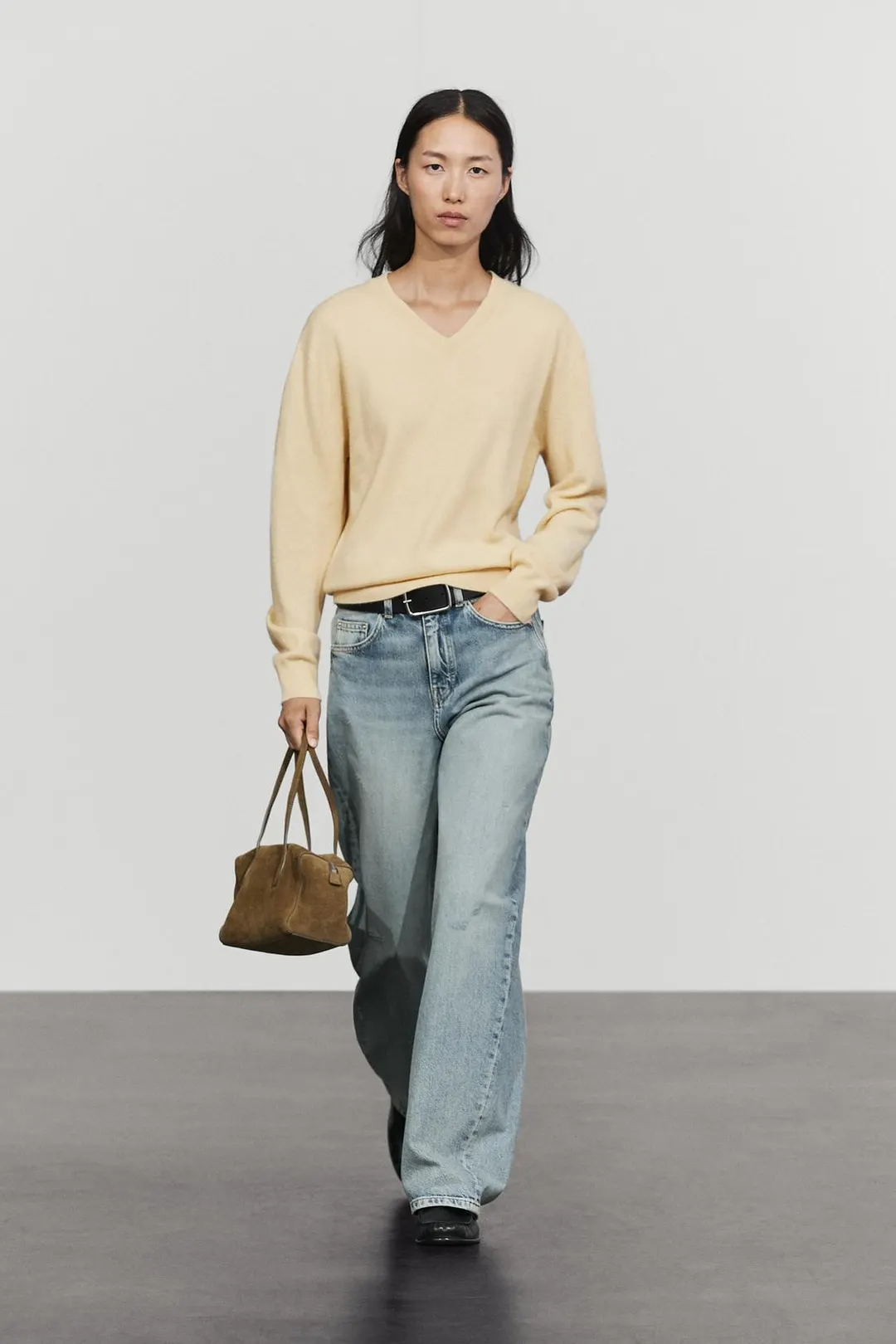 Вязаный свитер из 100% кашемира, Massimo Dutti