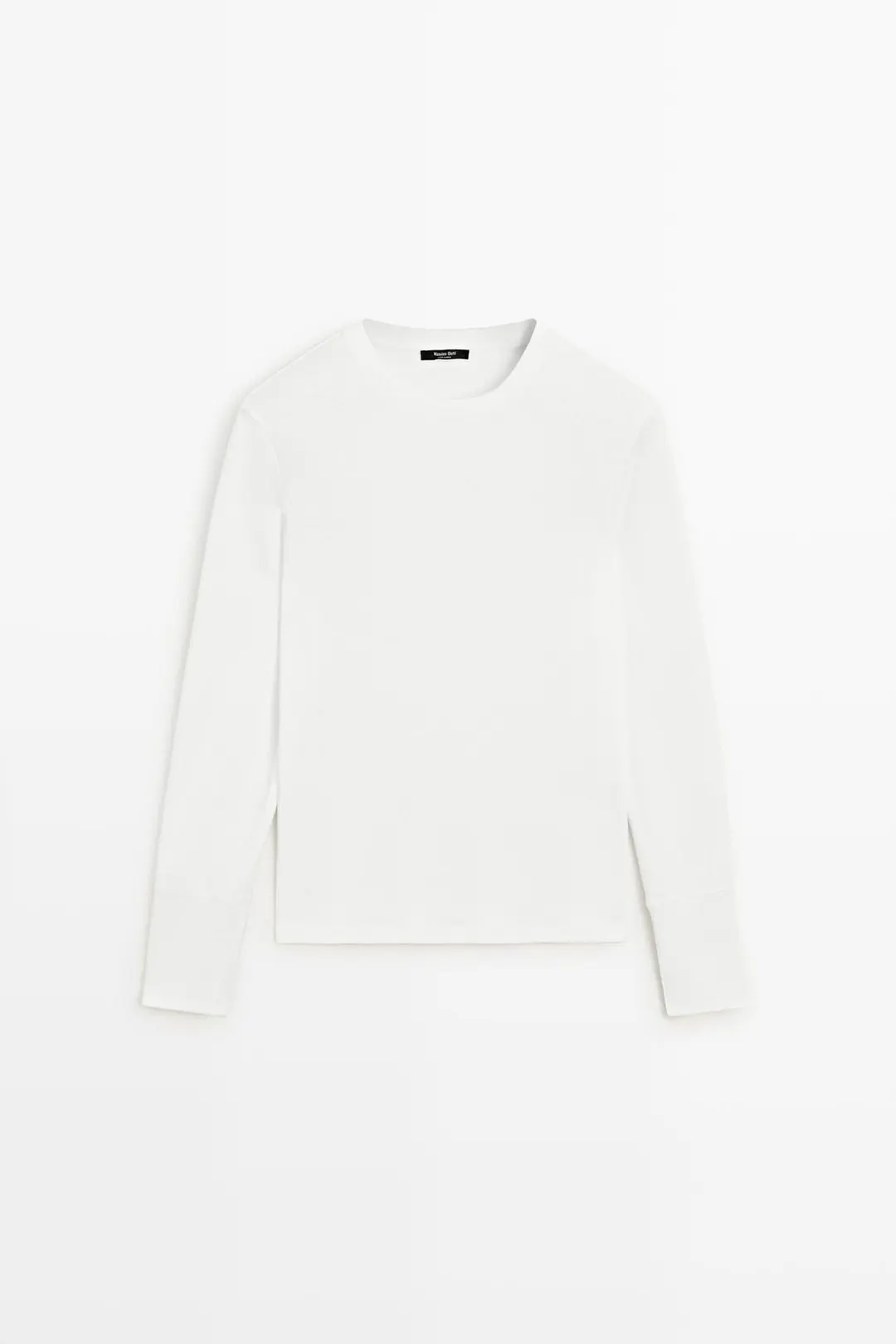 Лонгслив из 100% хлопка, Massimo Dutti