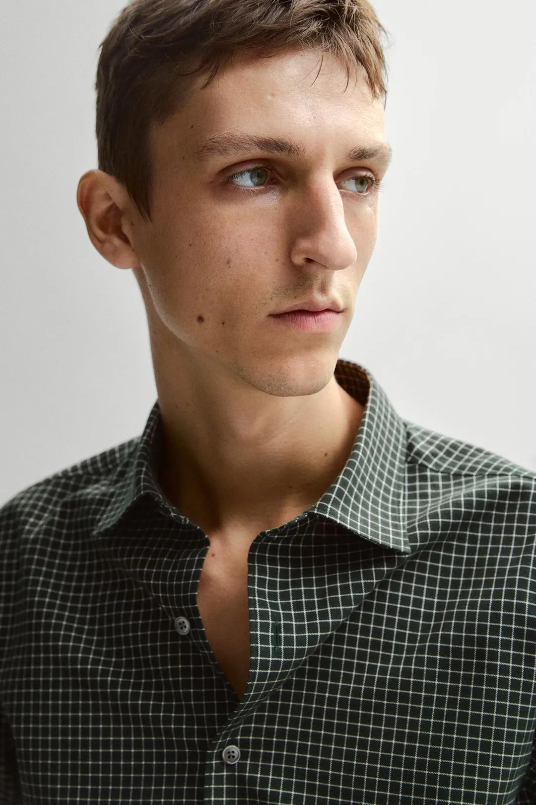 Рубашка стандартного кроя из 100% хлопка, Massimo Dutti
