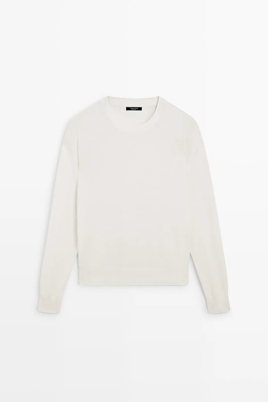 Свитер тонкой вязки с круглым вырезом, Massimo Dutti