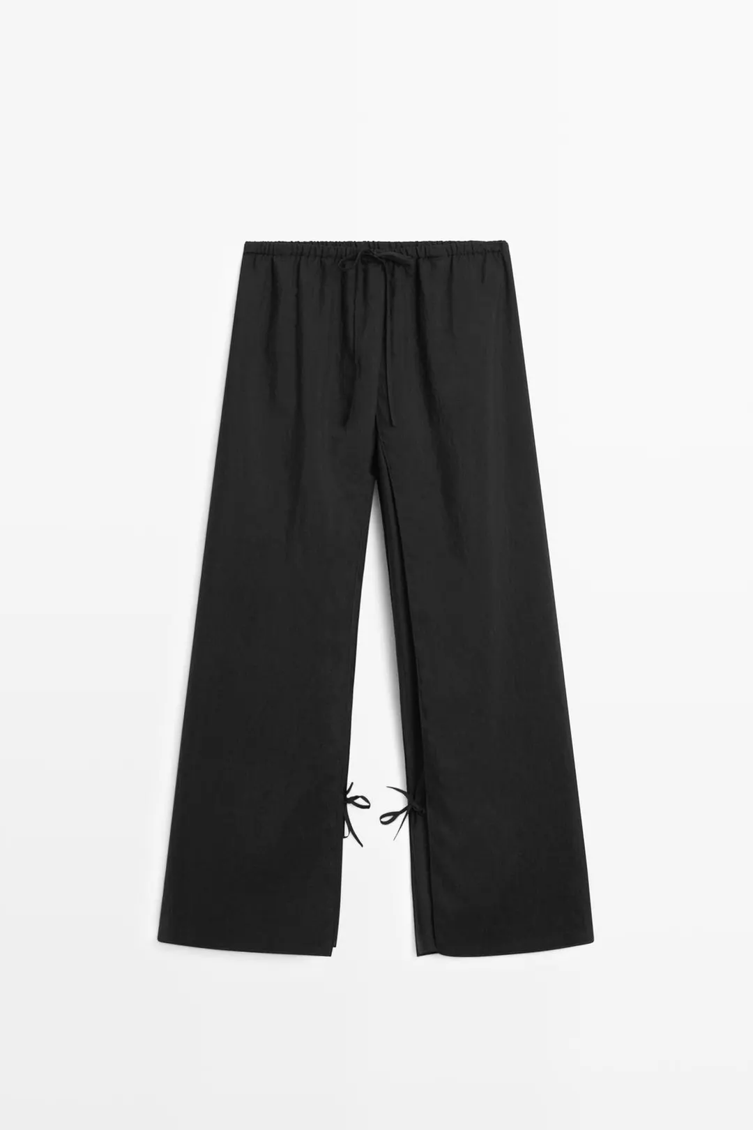 Двухслойные брюки с завязками, Massimo Dutti