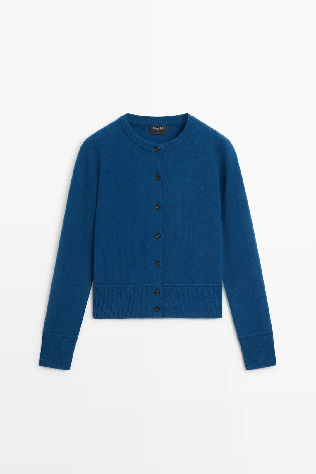 Короткий кардиган из 100% шерсти, Massimo Dutti