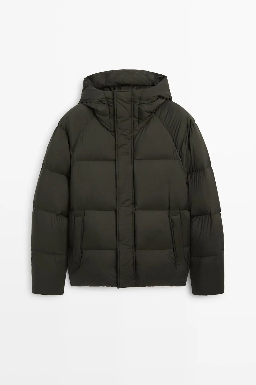 Пуховик оверсайз, Massimo Dutti
