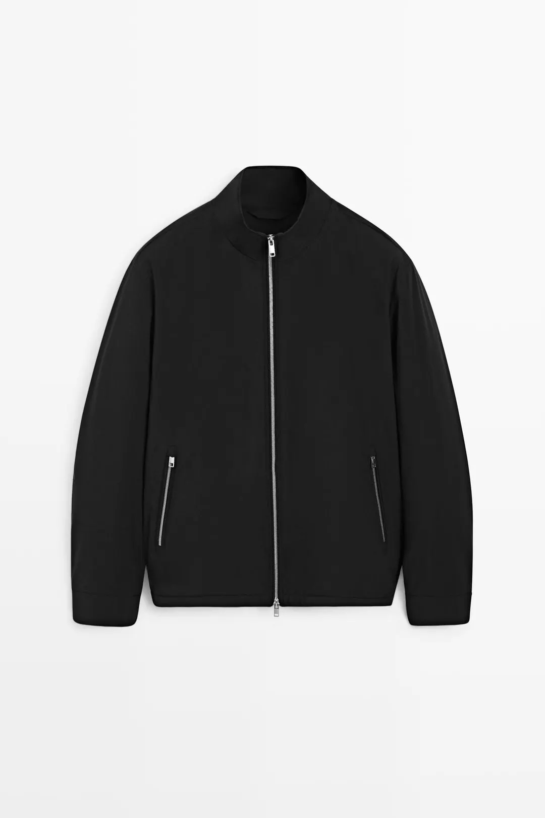 Технологичная куртка с карманами, Massimo Dutti