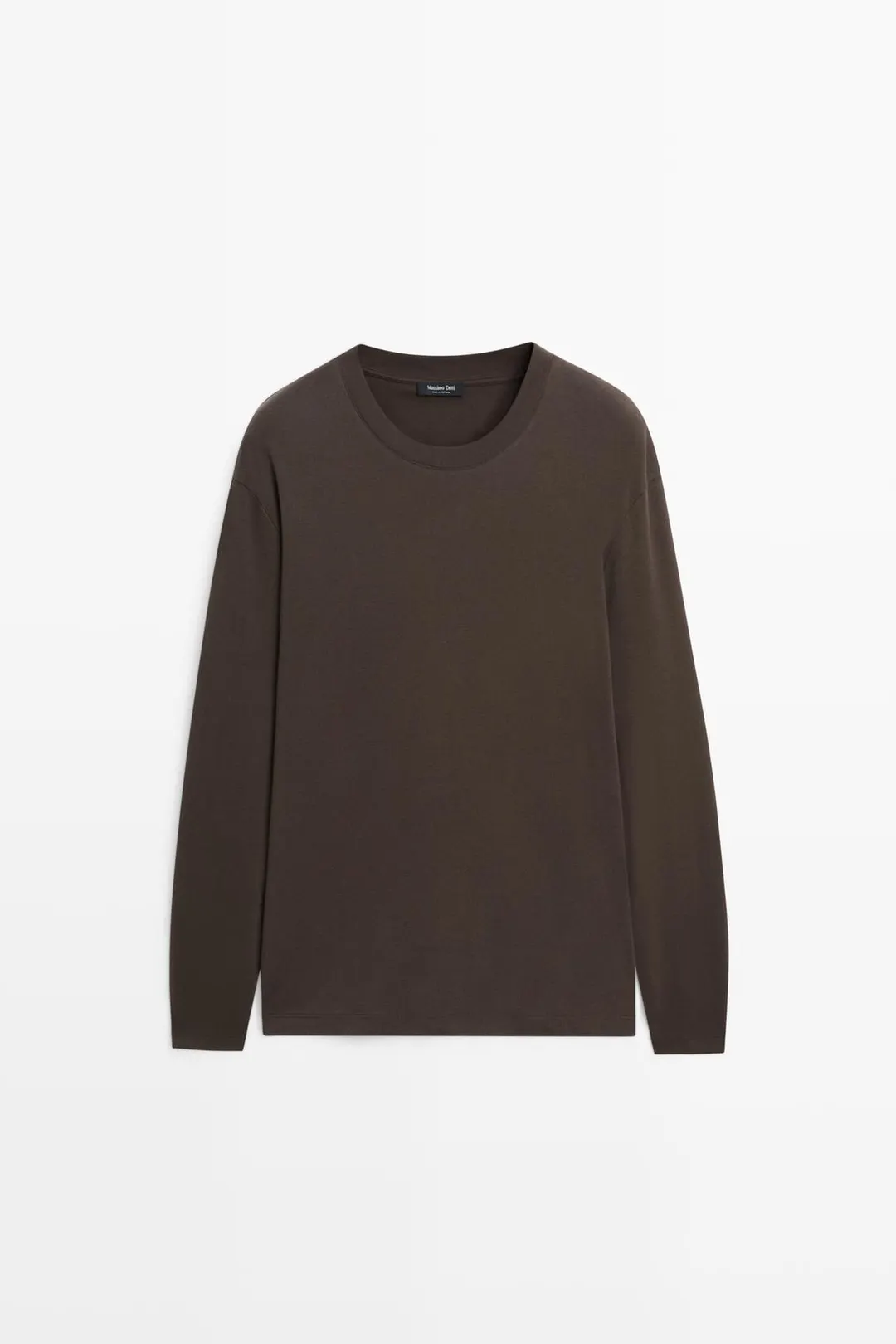 Лонгслив из 100% хлопка, Massimo Dutti