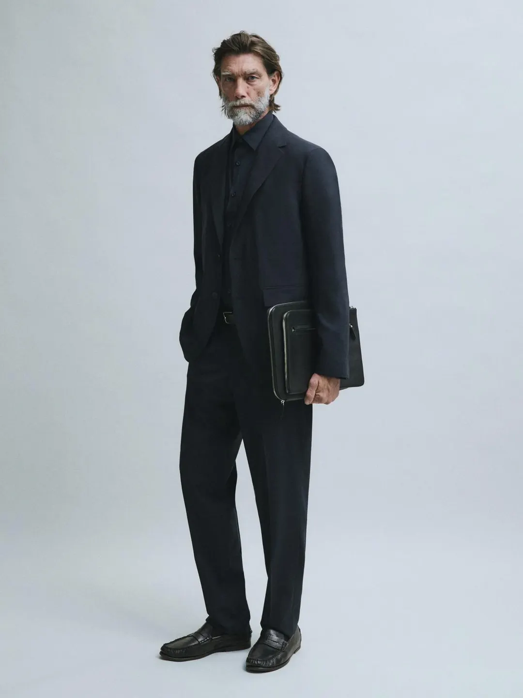 Пиджак из смесовой шерсти, Massimo Dutti