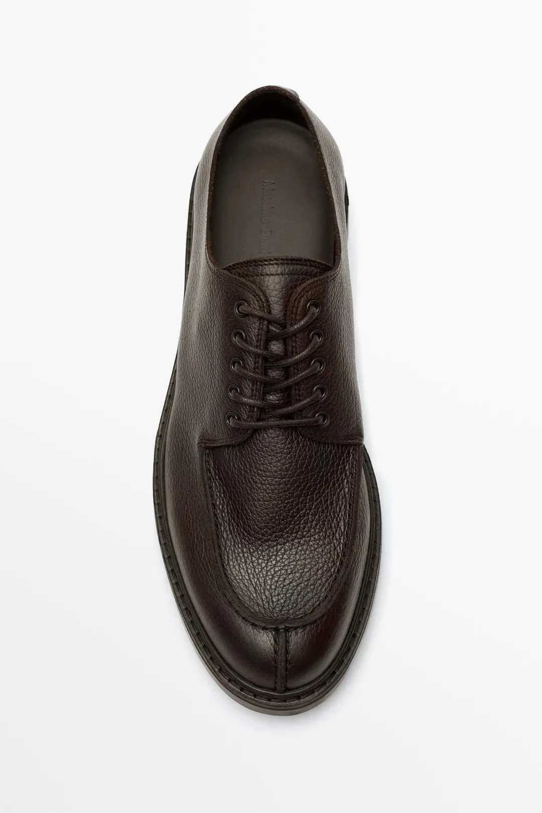 Кожаные туфли дерби, Massimo Dutti