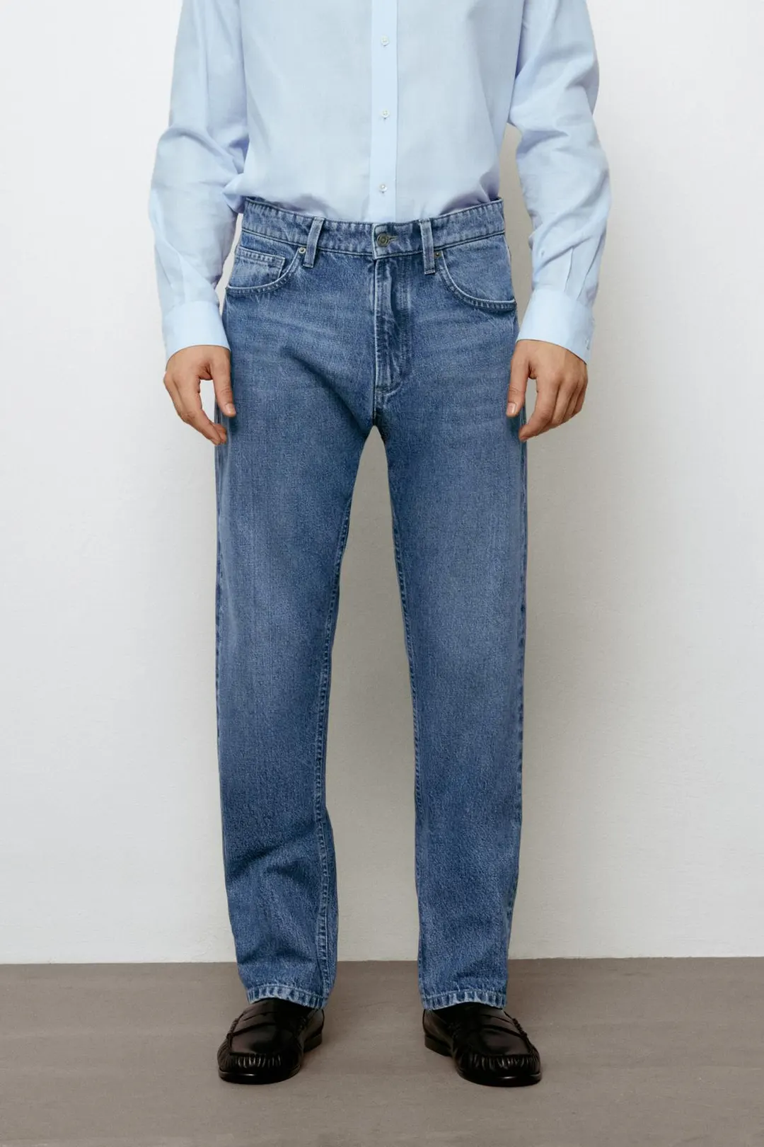 Джинсы свободного кроя, Massimo Dutti