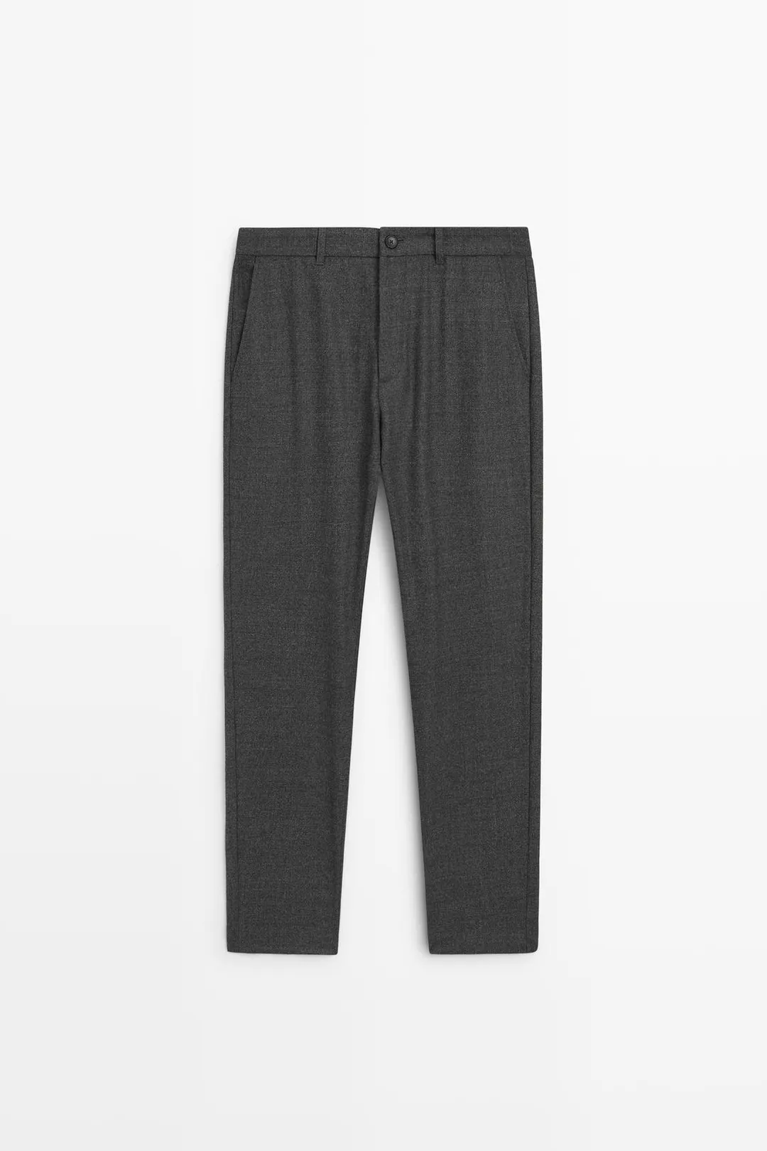 Брюки-джоггеры из смесовой шерсти, Massimo Dutti