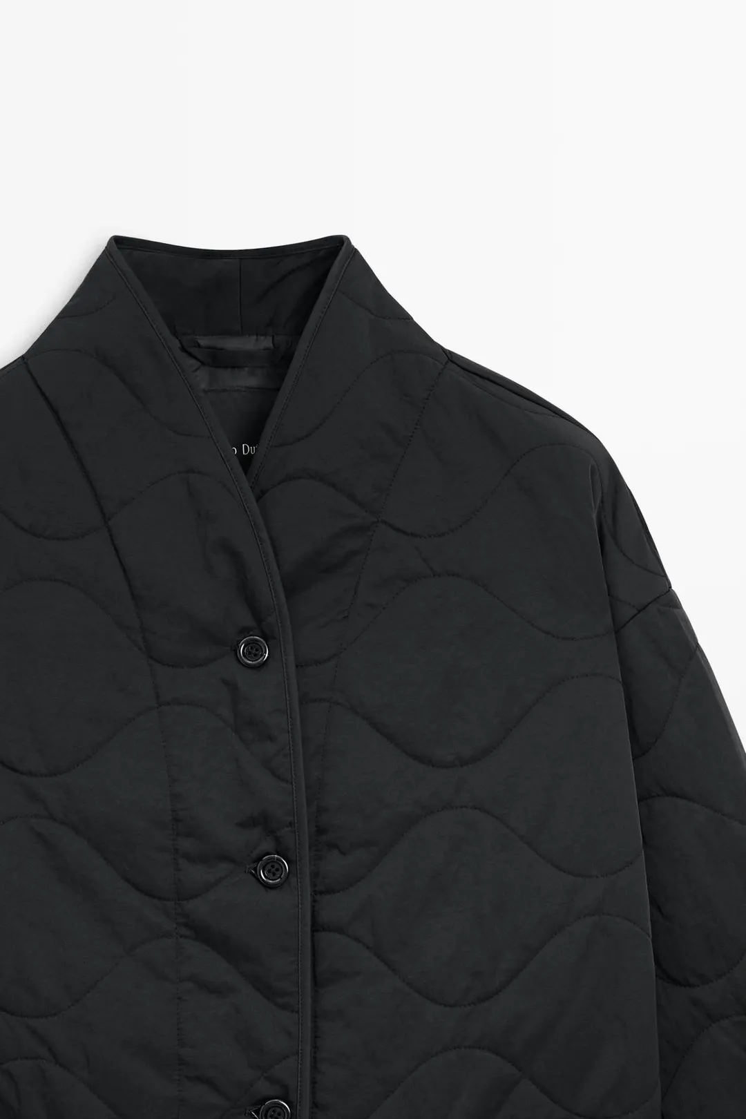 Куртка легкая стеганая с воротником-стойкой, Massimo Dutti
