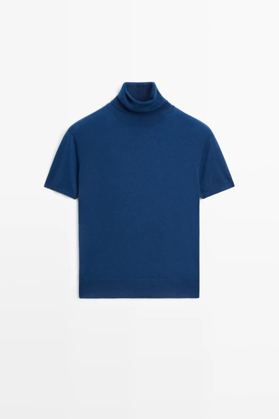 Свитер вязаный с воротником-стойкой, Massimo Dutti