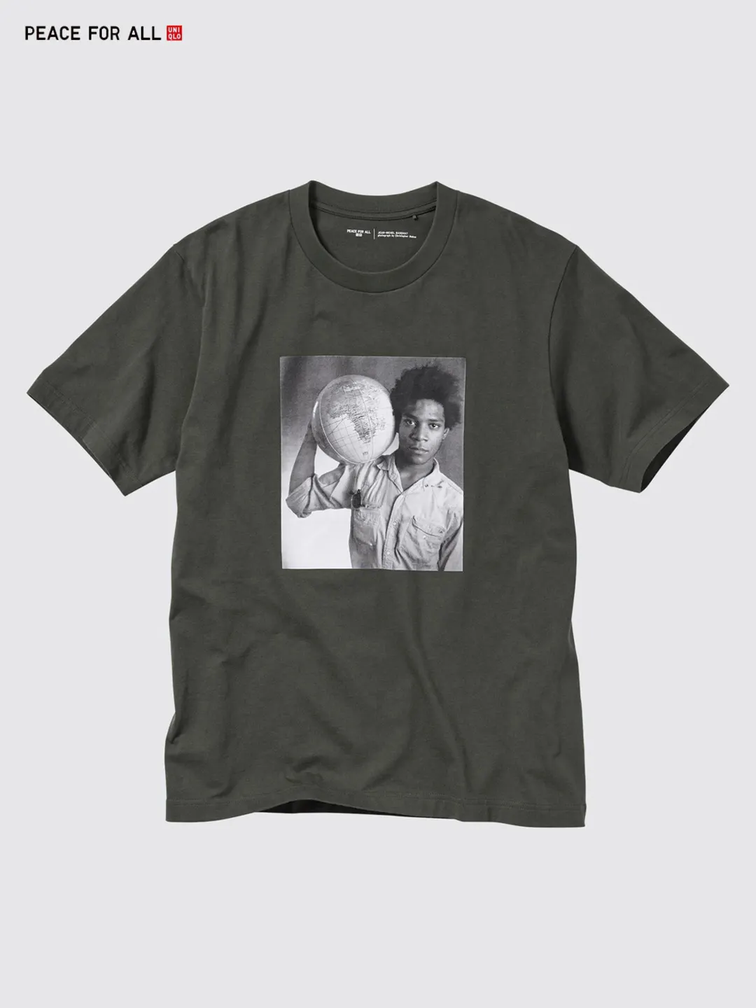 Футболка с принтом Basquiat, Uniqlo
